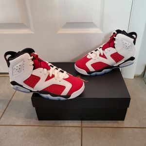 Retro Jordan 6 Carmine GS Size 6Y